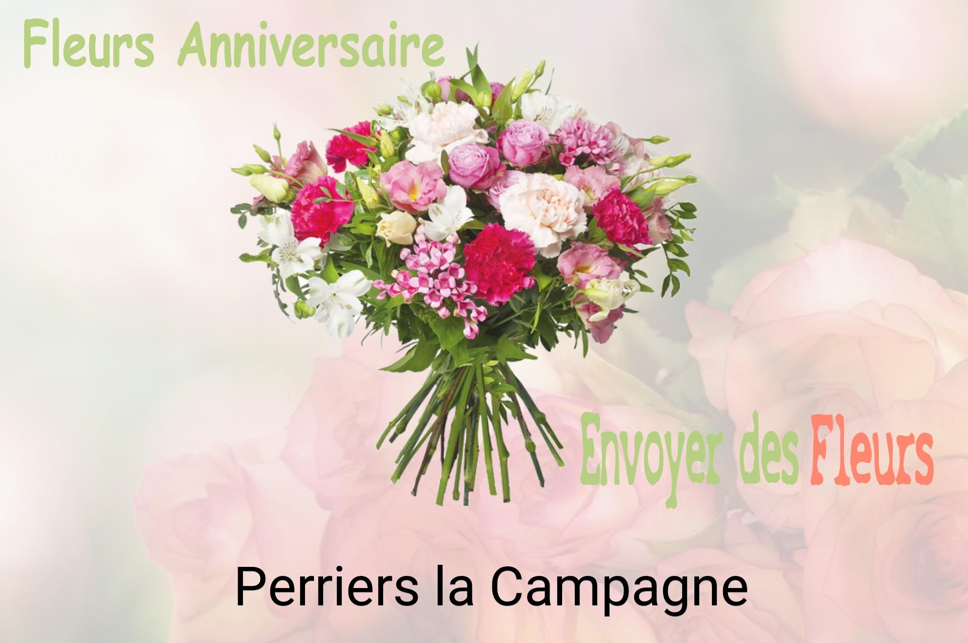 Bouquet de fleurs d’anniversaire livré à Perriers-la-Campagne