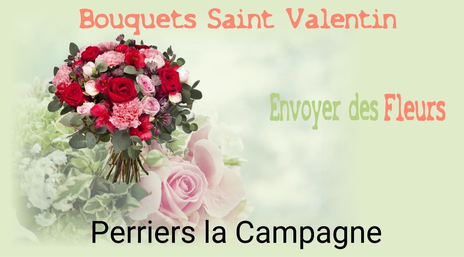Roses de Saint-Valentin livrées à Perriers-la-Campagne